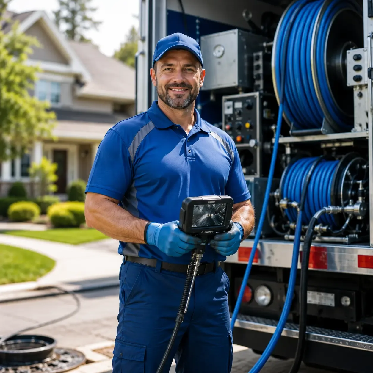 Local outdoor drain cleaning specialists in Waleska, GA